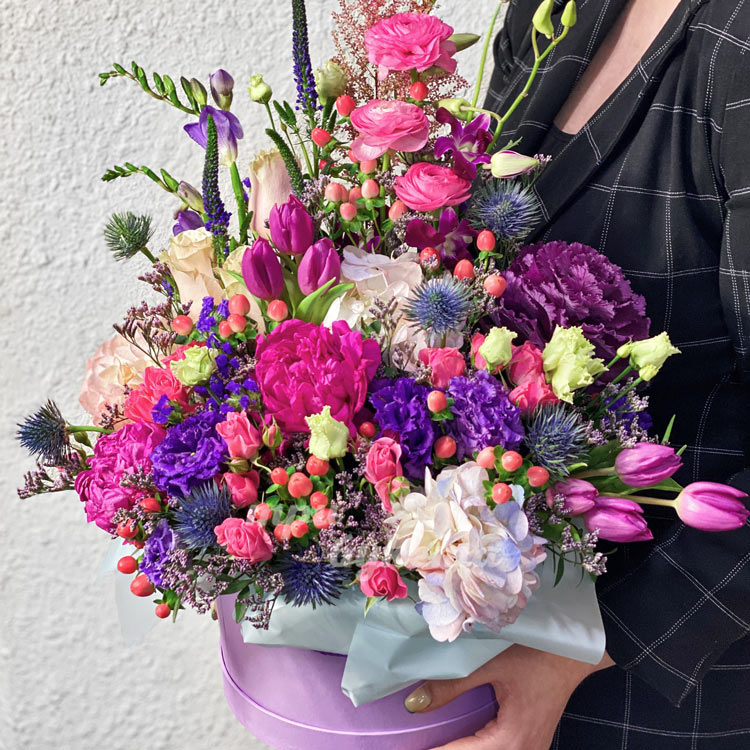 Яркая композиция на 14 февраля (крупный план)